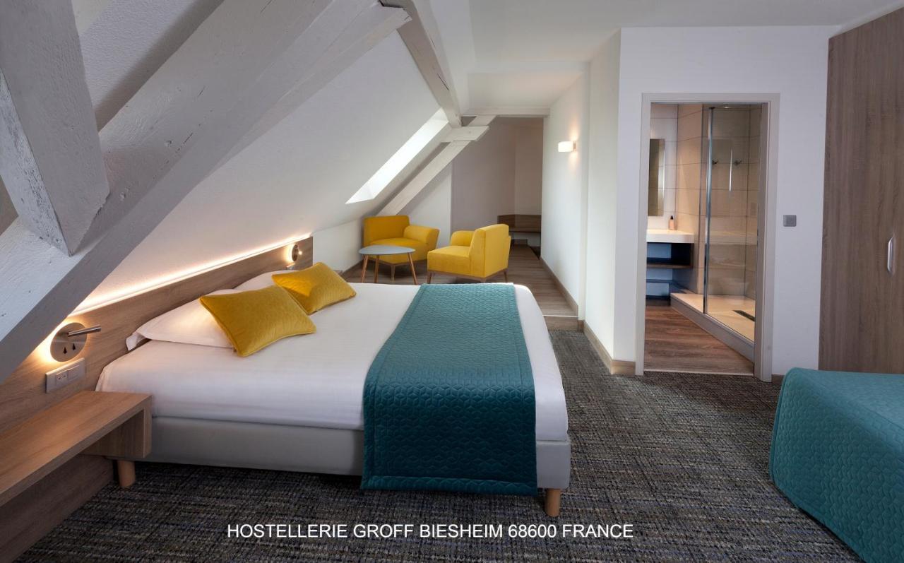 Aux Deux Clefs Hostellerie Groff Бисайм Экстерьер фото