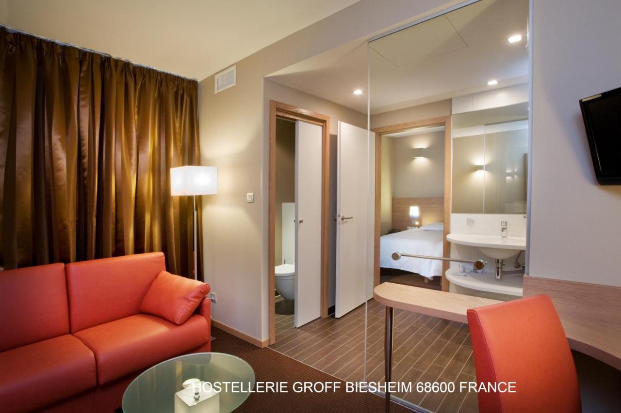 Aux Deux Clefs Hostellerie Groff Бисайм Экстерьер фото