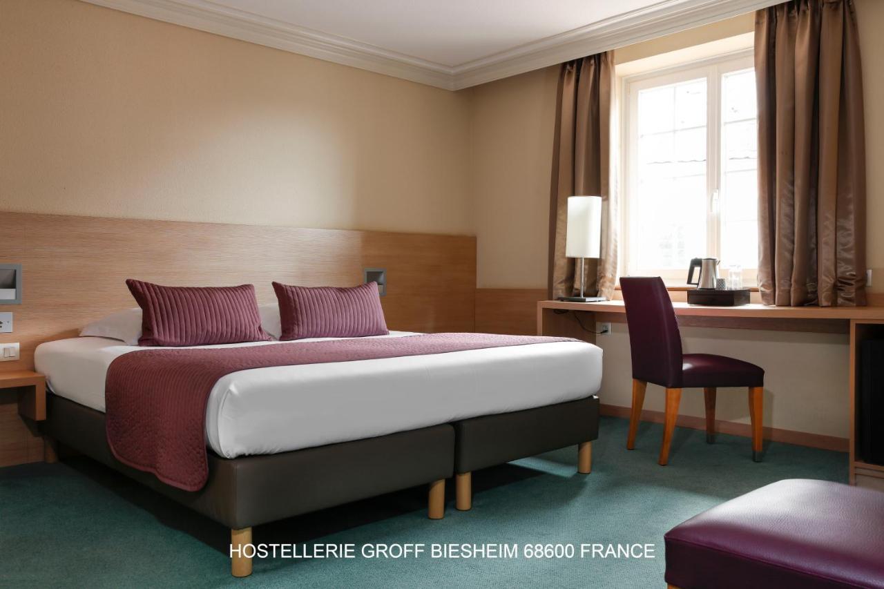 Aux Deux Clefs Hostellerie Groff Бисайм Экстерьер фото